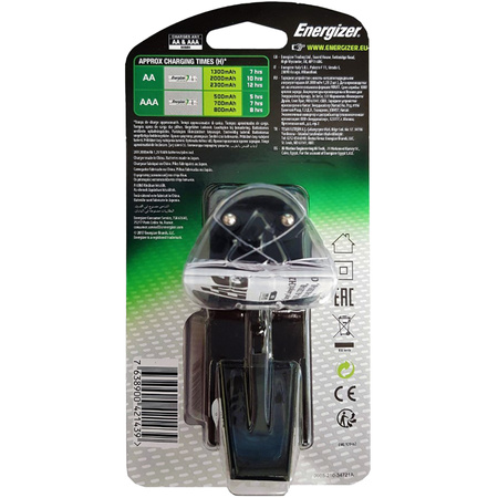 Ładowarka ENERGIZER MINI + 2x Akumulatorki POWER PLUS AA 2000mAh