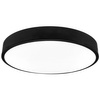 Plafon LED Lampa Sufitowa Natynkowa 36W 4000K CRI>85 HOUSTON Czarna 40cm