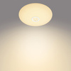 Lampa Sufitowa Plafon LED 16W 1300lm 2700K Biała z Czujnikiem Ruchu Mauve Philips
