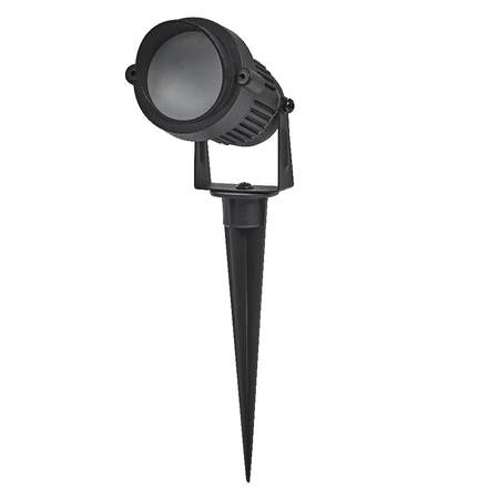Lampa Ogrodowa Zewnętrzna LED Reflektor Wbijany Solarny 1W 60lm 3000K IP44 Czarny Endura Ledvance