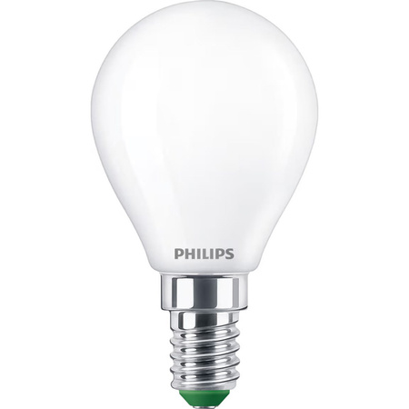 Żarówka LED E14 Kulka P45 1.2W = 25W 252lm 210lm/W 2700K Ciepła 300° KLASA A UltraEfficient Philips