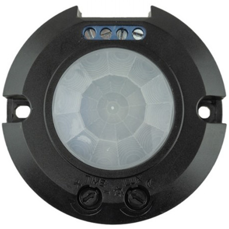 Czujnik Ruchu i Zmierzchu PIR 360° 6m Sufitowy Czarny