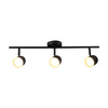 Lampa sufitowo-ścienna ruchoma regulowana 12,6W LED RAWI 3 czarny 3000K GOLDLUX (Polux)