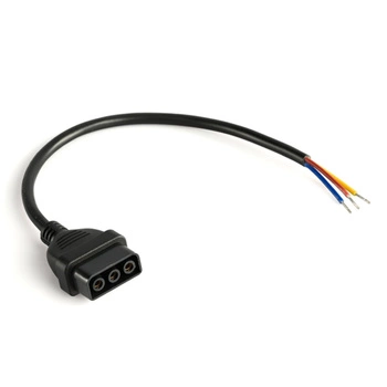 Wtyczka Zasilająca 30cm 230V Czarna VL-BNL02-F01B VIDEX