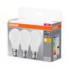 3x Żarówka LED A60 B22d 11W = 100W 1521lm 2700K Ciepła 320° BASE Osram
