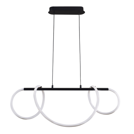 Lampa Wisząca Zwis 38W 4450lm 4000K Neutralna Czarna Emma Sanico Goldlux