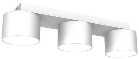 Lampa Sufitowa DIXIE Biała 3xGX53 Listwa Milagro