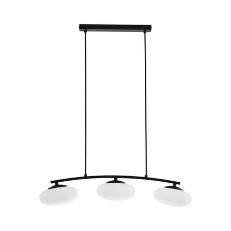 Lampa Sufitowa Wisząca MARIKA Żyrandol Czarno-Biała Nowoczesna 3xG9 3178 TK Lighting