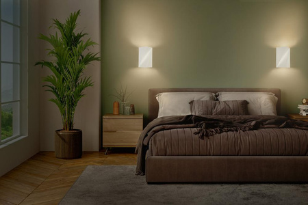 Lampa Ścienna Dekoracyjna Kinkiet Oprawa Natynkowa G9 Biały Decor Ledvance