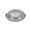 Oprawa Podtynkowa GU10 Halogenowa Wpuszczana Spot Oczko Chrom Okrągła Kobi