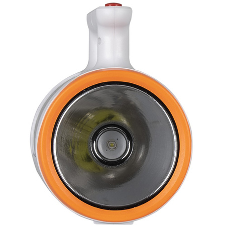 Latarka Akumulatorowa Ręczna 2w1 Światłem Bocznym + Powerbank VA0085 VAYOX