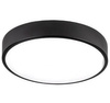 Plafon LED Lampa Sufitowa Ścienna Oprawa Okrągła 3960 lm 50W 4000K IP22 Czarna