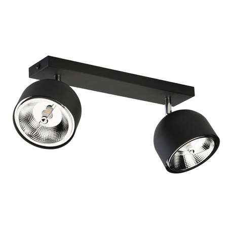 Lampa Sufitowa ALTEA BLACK Spot Reflektor Czarna Nowoczesna 2xES111 GU10 3420 TK Lighting