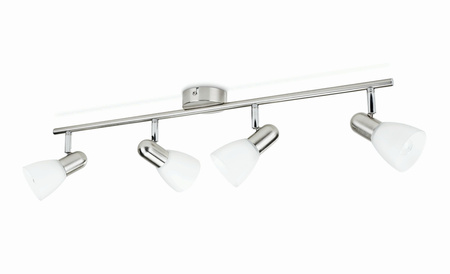 Lampa Sufitowa Reflektor 4x E14 nikiel Burlap Philips