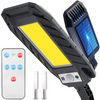 Lampa uliczna latarnia solarna LED 10W IP65 czujnik ruchu + Uchwyt + Pilot