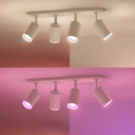 Philips HUE White and Color Ambiance Lampa Fugato 4x4.2W Bluetooth Zigbee