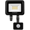 Naświetlacz z Czujnikiem Ruchu LED ZUME 20W 2200lm 4000K IP65 Czarny Advanced Lighting Series LUMILED 