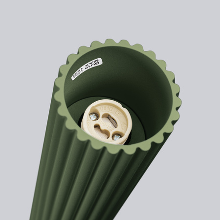 Lampa Sufitowa Reflektor Tuba Spot 1x GU10 Oliwkowa Karbon Deep Space SL.1608 Sollux