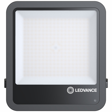 Naświetlacz LED Reflektor Zewnętrzny Lampa 165W 20000lm 4000K IP66 Czarny Z Czujnikiem Zmierzchu Floodlight Ledvance