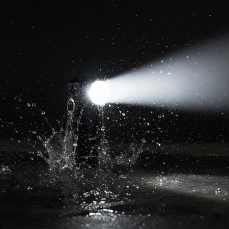 Latarka Czołowa Przenośna 2w1 LED 10W 600lm 7 Trybów Pracy Wodoszczelna IP66 Videx