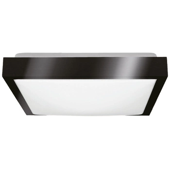 Plafon LED Oprawa Lampa Sufitowa Ścienna SAMIRA B 2x E27 41cm IP20 Czarna KOBI