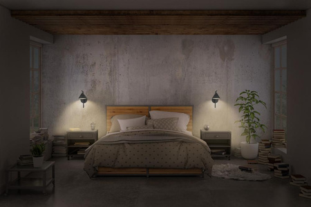 Lampa LED Ścienna Sufitowa Kinkiet Oprawa Natynkowa 5W 180lm CCT Dekoracyjna Czarny Fuji Ledvance