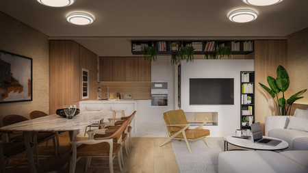 Plafon LED Lampa Sufitowa Natynkowa 16W 1000lm 3000K Ciepła Srebrny 29cm Orbis Ledvance