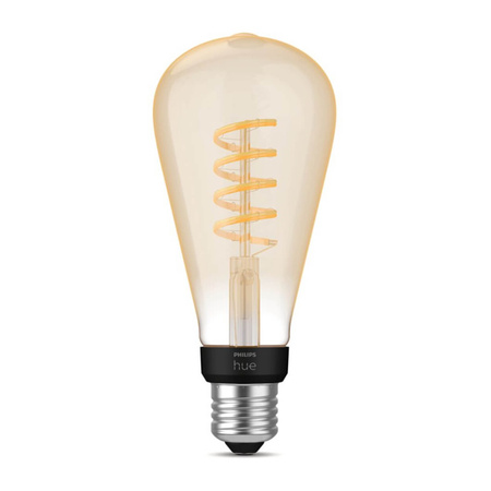 Żarówka LED Edison E27 ST72 7W CCT PHILIPS HUE White & Ambiance Filament Bluetooth Zigbee