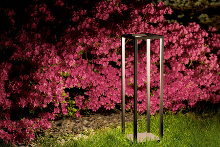 Lampa Ogrodowa Oprawa Zewnętrzna Stojąca Słupek LED 7W 380lm 3000K Ciepła Grafitowa Wodoodporna IP54 SYMMETRY LED 8180 Nowodvorski