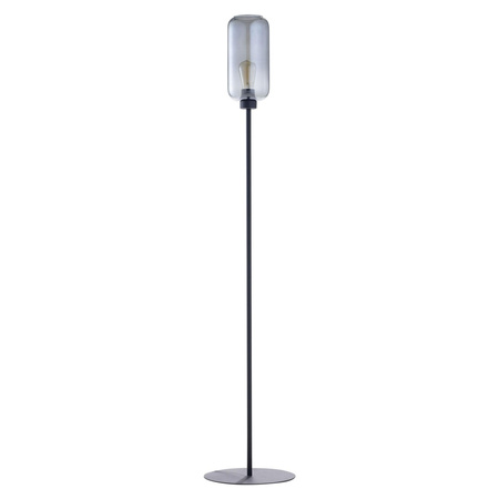 Lampa Podłogowa Stojąca MARCO GRAPHITE Szkło+Metal Grafitowa Loftowa E27 5052 TK Lighting