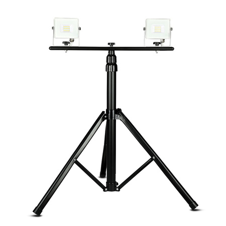 Statyw Stojak Podwójny do Naświetlaczy LED TRIPOD Czarny VT-41150B V-TAC