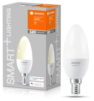 Żarówka LED E14 B35 5W 470lm 2700K Ciepła LEDVANCE SMART+ WiFi Ściemnialna