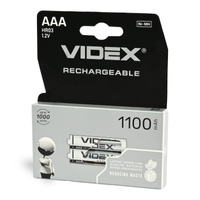 Akumulator Niklowo Wodorkowy 1.2V 1100mAh AAA 2szt. VIDEX