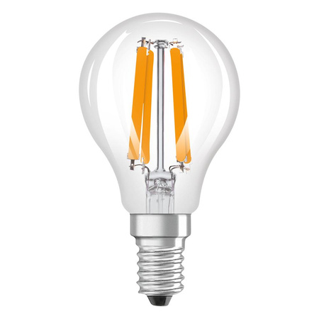 Żarówka LED P45 Kulka E14 1.2W = 25W 255lm 4000K Neutralna 330° 213lm/W CLASSIC ENERGY EFFICIENCY Osram