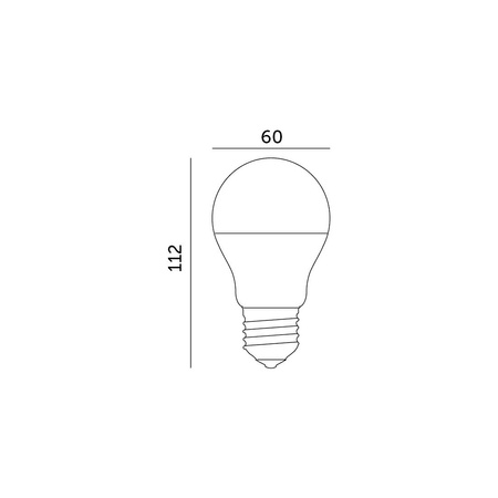 Żarówka LED E27 Kulka 11W 1050lm 3000K Ciepła 240° LED2B Kobi