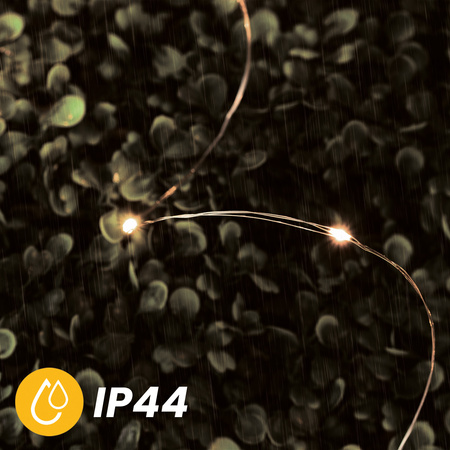 Girlanda Solarna Ogrodowa 200x LED Ozdobna 21m Ciepła 3000K + Pilot PASSI LUMILED