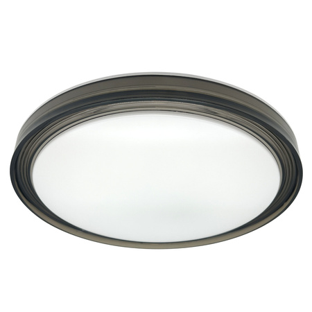Plafon LED Oprawa Sufitowa 48W 5300lm CCT 120° Biała Czarna IP44 Pilot Ściemnialna Halina Sanico Goldlux