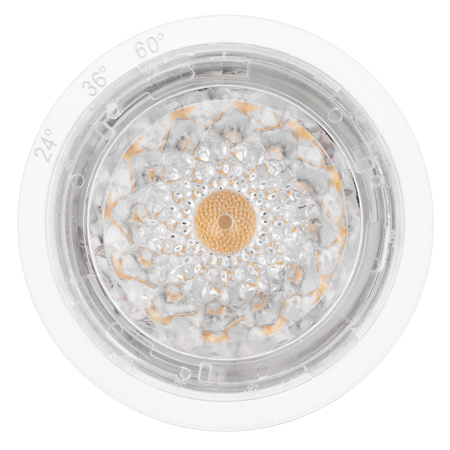 Zestaw 10x Żarówka LED GU10 6W = 50W 580lm 6500K Zimna Regulowana 24° 36° 60° LUMILED