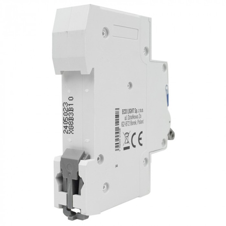 Wyłącznik Nadprądowy Bezpiecznik Rozłącznik 6kA 1P B 10A .MORE