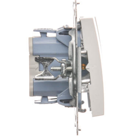 Włącznik Światła Podwójny Świecznikowy Wyłącznik Dwubiegunowy DW5.01/11 KONTAKT SIMON