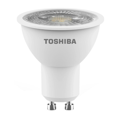 Żarówka LED Halogen GU10 5.5W = 50W 450lm 4000K Neutralna Reflektor Punktowy TOSHIBA