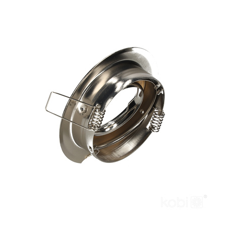 Oprawa Podtynkowa GU10 Halogenowa Wpuszczana Spot Oczko Chrom Okrągła Kobi