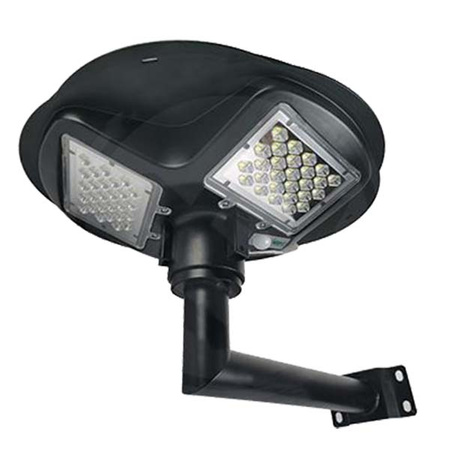 Lampa uliczna latarnia solarna LED 150W IP65 mikrofalowy czujnik ruchu + Pilot + Uchwyt