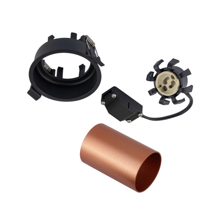 Oprawa Podtynkowa Sufitowa GU10 Miedziana MONO SLIDE 10801 Nowodvorski