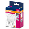 2x Żarówka LED B37 Świeczka E14 4.9W = 40W 470lm 6500K Zimna 200° VALUE CLASSIC Osram