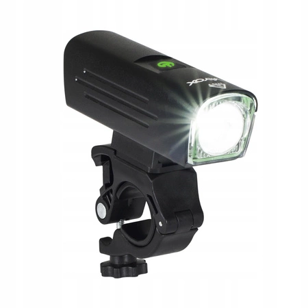 Latarka Lampka Przednia Rowerowa LED USB-C Uchwyt Światło 6 Trybów 1300lm IPX6 VAYOX