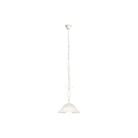 Lampa Sufitowa Wisząca Żyrandol E27 Biały Vintage Katherine Rabalux