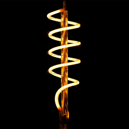 Zestaw 3x Żarówka Dekoracyjna Kulista LED E27 G95 6W = 50W 420lm 2200K Ciepła 360° Filament LUMILED GLOBE Smokey