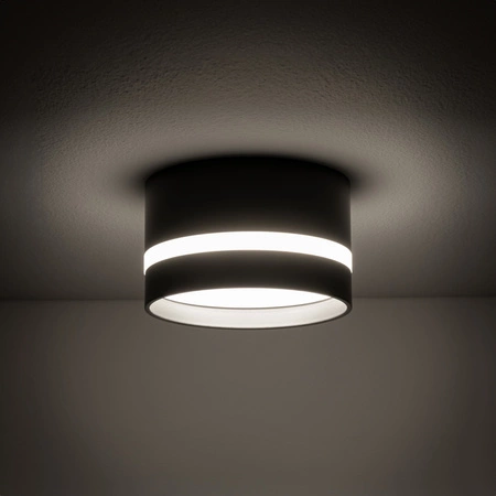 Oprawa Podtynkowa Sufitowa GX53 Czarna MURTER 10489 Nowodvorski