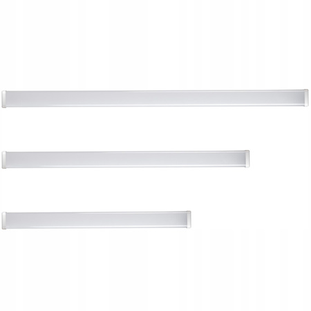 Lampa Ścienno Sufitowa LED Oprawa Łazienkowa 15W 4000K IP44 60cm Czarna KANLUX